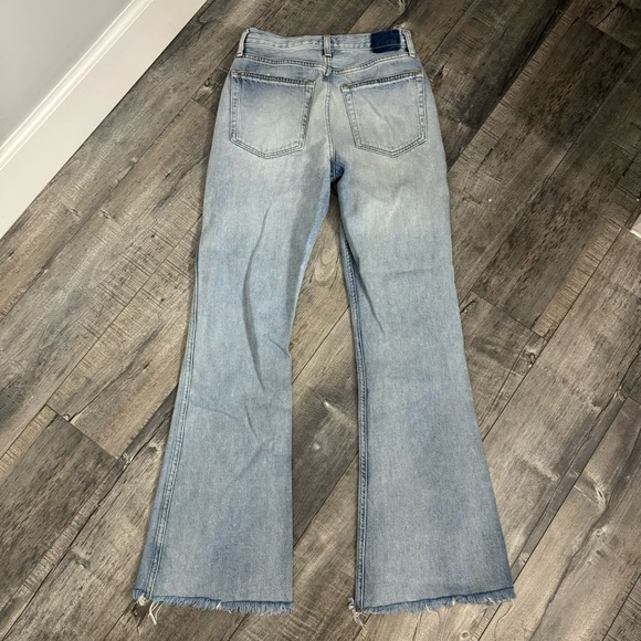 LIKE NEW Etica Sasha Modern Flare Jeans, Size 26 - Picture 9 of 12